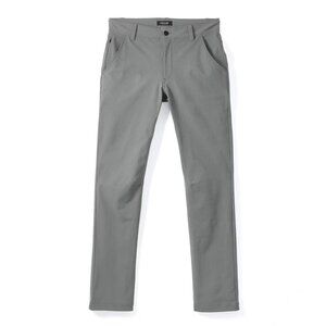 Proof Kyoto Pant - Slim Technical Travel Chino Gray Sz 29